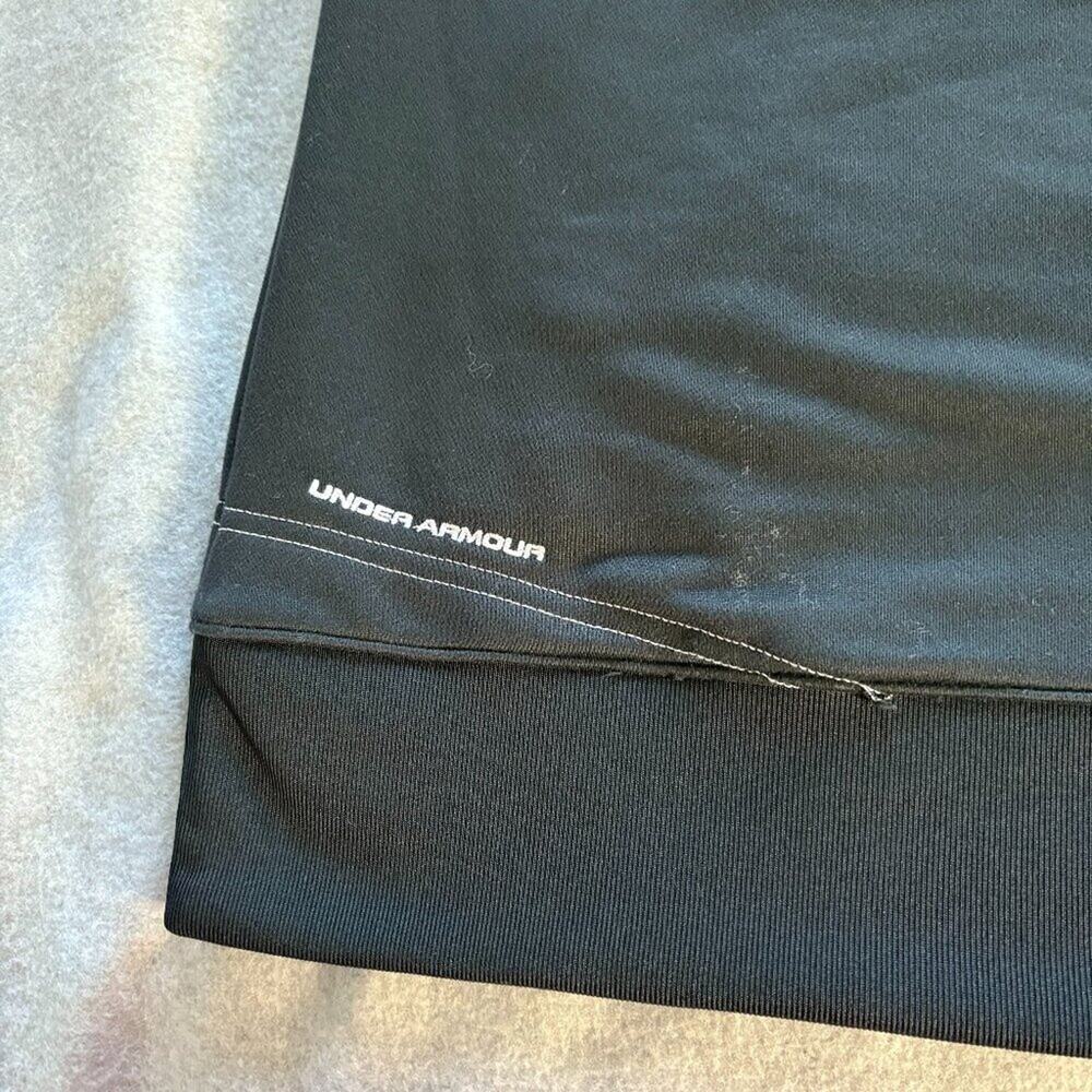 Under Armour Women’s XL Black Pullover Hoodie Logo Kangaroo Pocket Athletic - Picture 10 of 12